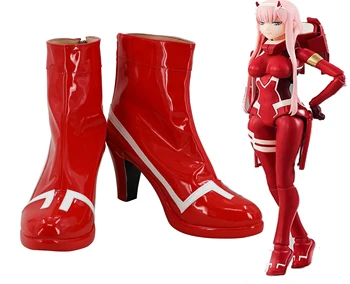 02 DARLING į FRANXX Anime Cosplay Nulis Du cosplay batai Konsolės vairavimo batai