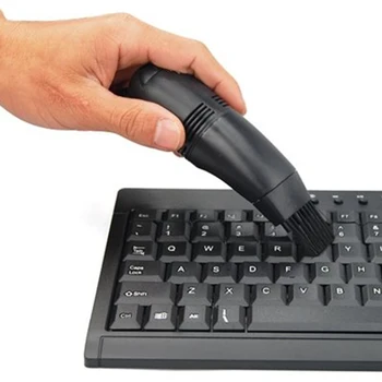 1 rinkinys mini usb kompiuterio cleaner, dulkių siurblys klaviatūros šepetys