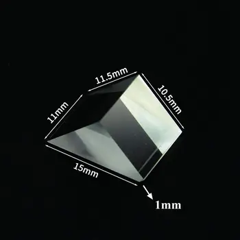 10 VNT Optinio Stiklo Trikampio stačiu Kampu Prizmę, Šviesos, Mokslo, Mokymo, Apsaugines Trikampis Prizmės Vaivorykštė Stačiakampio formos Logstrup