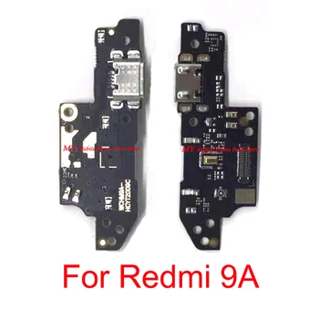 10 VNT USB Įkrovimo Dokas Valdybos Uosto Flex Kabelis Xiaomi Mi Redmi 9A USB Įkroviklis Įkrauti Port Jungtis Valdybos Flex Už Redmi9a