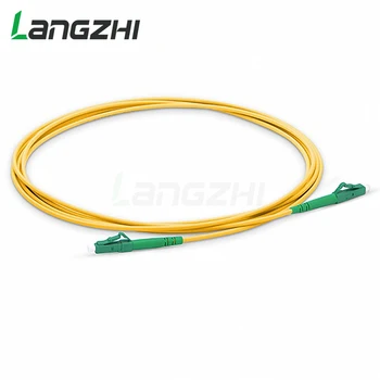 10 vnt LC APC LC APC Simplex 2.0 3.0 mm mm PVC Single Mode Fiber Patch Cable lc multimode sc upc patch kabelis