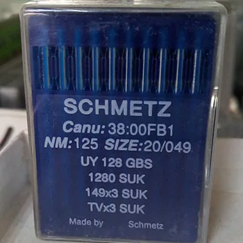 100 VNT UY128GBS SCHMETZ Pramoninių Siuvimo Mašinų Adatos, Pagamintos Vokietijoje