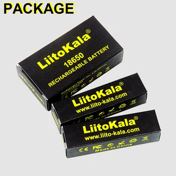 100VNT Naujas LiitoKala Lii-31S 18650 Baterija 3.7 V, Li-ion 3100mA 35A Galios baterija didelės drenažo įrenginius+PASIDARYK pats nikelio