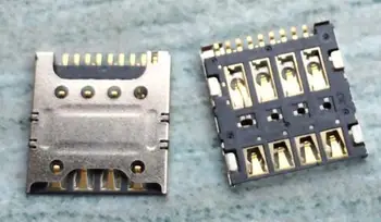 100vnt/daug LG G2 E980 E988 F320 D415 E985t F240 micro sim kortelės lizdo jungtis