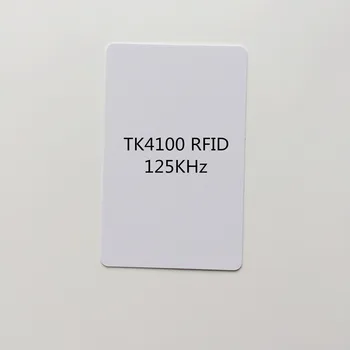 100vnt/daug Tuščias Baltas PVC Rašaliniai RDA Artumo 125KHZ Chip PVC Kortelės Smart Bekontaktis IC Kortelės
