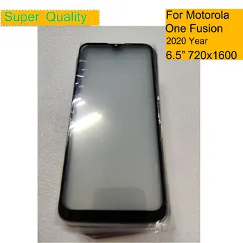 10vnt/daug Motorola Moto Vieną Sintezės Jutiklinio Ekrano Skydelio, Priekinės Stiklo Objektyvas Vienas Sintezės Priekiniai LCD Stiklo Pakeitimo