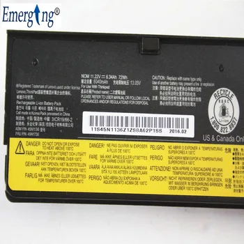 11.22 V 72wh Nauja originali Baterija Lenovo ThinkPad T440S T440 X240 S440 S540 45N1125 68+