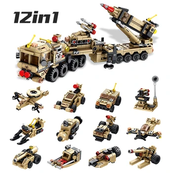 12 1 549 VNT duomenys žaislas blokai Raketų Blokai rinkiniai berniukas suderinama su armijos plytos