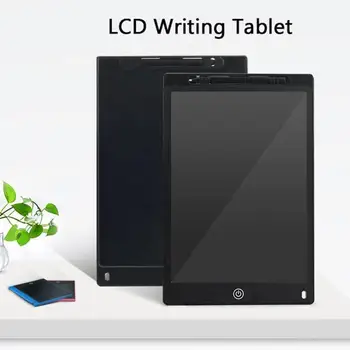 12 colių LCD Piešimo Tablečių Tvirtos ABS Padengti Rašymo Lenta Vaikams, Vaikų Ankstyvojo Ugdymo Smart Vieną Klavišą Judėti Rašymo Bloknote