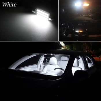 12Pcs Canbus Baltas Automobilis LED Vidaus apšvietimo Rinkinys, Skirtas 