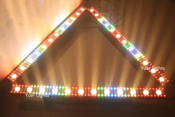 12X5W CREE LED Juosta Sienos Plauti Šviesos DMX512 Valdymo Dj Šviesos Plauti Strobe Šviesos Kalėdų Dekoracijas Namų Dj, LED Šviesos Efektas