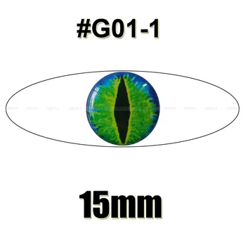 15mm 3D #G01-1 / Didmeninė 150 Minkštas Formuoti 3D Holografinio Žuvies Akis, Skristi Susiejimas, Konduktorius, Masalas Priėmimo
