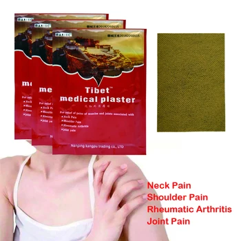 160Pcs Kinijos Tibeto Natūralių Žolelių Medicinos Gipso nuskausminimo Patch/Kaklo/Back/Raumenų Ortopedijos Artritas Geras poveikis