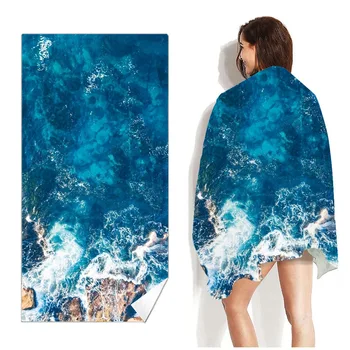 160cm*80cm Paplūdimio rankšluostį ir Sustoti-dry Mikropluošto Rankšluosčiai Paplūdimyje pagalvėlės Vasarą Rankšluosčiai smėlis nešiojamų Jogos kilimėlis Paplūdimio rankšluostį