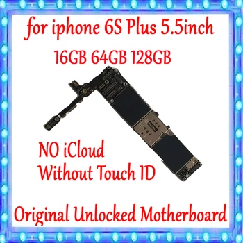 16GB 64GB 128 GB Plokštė iPhone 6S Plius mainboard Be Touch ID iphone 6S Plius Mainboard Testuotas