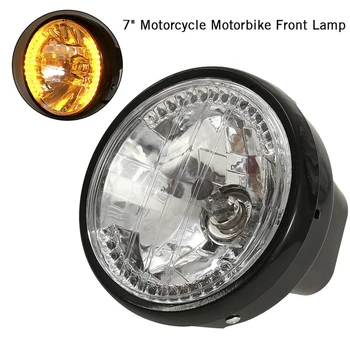 1PC Universali 7 Colių Motociklo priekinis žibintas LED Posūkio Signalo Lemputė 12V Motociklo