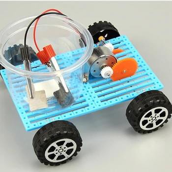 1Pcs Stebuklinga Studentų Mokslinio Eksperimento Žaislas Druska Vandens Energijos Automobilių Mokslo Žaislas 