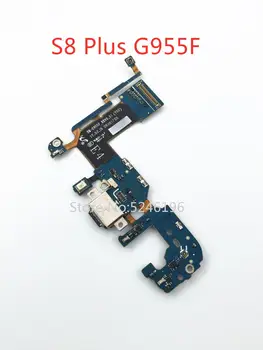 1pcs Micro USB PCB Įkrovimo Kroviklis Doke Uosto mini Jungtis, Flex Kabelis Samsung Galaxy S8 Plius SM-G955F G955F plokštės