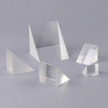 1pcs Optinio Stiklo stačiu Kampu Atspindintis Trikampė Prizmė Už K9 Stiklo 50mm/skirti 1,96 Išorės reakcijos iš Viso Atspindžio Prizmės