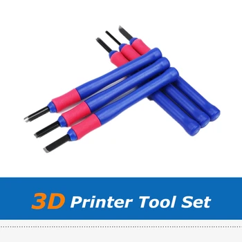 1set CNC FDM 3D Spausdintuvo Dalys, Remontas Peilis Įrankių Rinkinys Rinkinys 3D Atspausdintas Modelis Pašalinimo išvalymo Įrankiai Prusa I3 3D Spausdintuvai CR10
