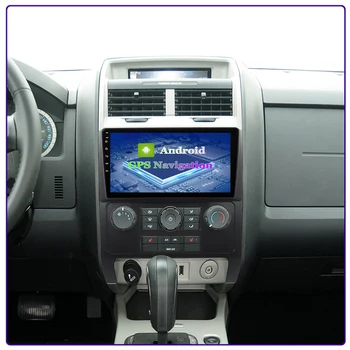 2 din Adroid 8.1 Automobilio Radijas Stereo WIFI, GPS Navigacijos, Multimedijos Grotuvas galvos vienetas Ford Escape 2007-2012 m.