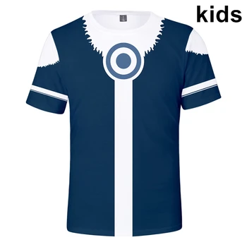 2 iki 13 metų vaikams, marškinėliai Anime Avatar The Last Airbender 3d marškinėlius t-marškinėliai berniukams, mergaitėms juokingas animacinių filmų t shirts, Vaikų drabužiai