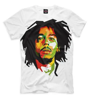 2019 Naujas Vasaros Mados Marškinėliai, BOB MARLEY NAUJA, t-shirt rasta vėliava jamaikos reggae kietas designe HQ spausdinti
