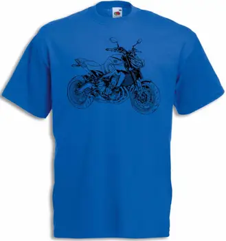 2019 Naujas Vasaros Vyrų Hip-Hop Tee Marškinėliai Gatvės Motociklas MT-09 Bj2017, T-Shirt MT 09 Slim T-shirt