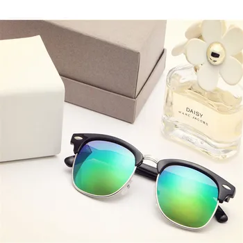 2019 naujas mados ponios UV400 akiniai nuo saulės aikštėje vyriški akiniai klasikiniai, retro, prekės dizainas star vairavimo atspindintis akiniai nuo saulės