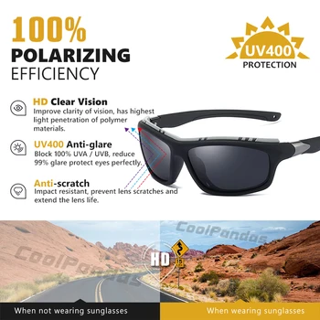 2020 Aikštėje Vyrų Poliarizuota Armijos Sporto Vairavimo Akiniai nuo saulės Taktinis Vyrų Akiniai Anti-glare Saulės Akiniai Vyrų zonnebril heren UV400