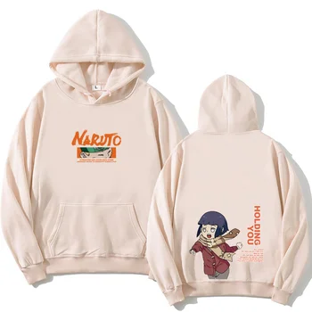 2020 Harajuku Mados Hoodie Naruto Hyuga Pora Dėvėti Hoodie Unisex Japonų Anime Spausdinti Vyrų Hoodie Vyrų Streetwear
