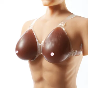 2020 M. Dirbtinis Silikoninių Krūtų Formos Juodas Minkštas Fake Boobs Krūtinę Crossdresser Shemale Drag Queen Transseksualų Krūties Liemenėlė