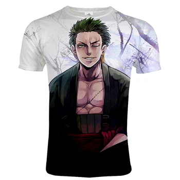2020 Mados Anime T-shirt Vienas Gabalas 3D Atspausdintas Vyrų Atsitiktinis Marškinėlius Madinga Pavasarį, Vasarą Streetwear marškinėliai Vyrų Hip-Hop Tees viršūnės