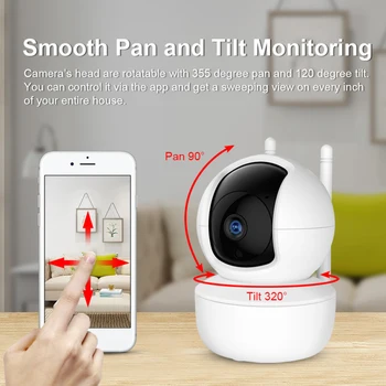 2020 Mini Kamera, Naktinio Matymo VAIZDO Kamera, WiFi Debesys Saugojimo Kūdikio stebėjimo 1080P Home Security, IP Kamera, Dviejų krypčių Garso Belaidžio