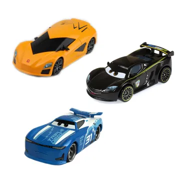 2020 Naujas Disney Pixar Automobilių 3 Jackson Žaibas McQueen Lenktynių Šeimos Audra Ramirez 1:55 Išgauto lengvo Metalo Lydinio Vaikų Žaislas Automobilis
