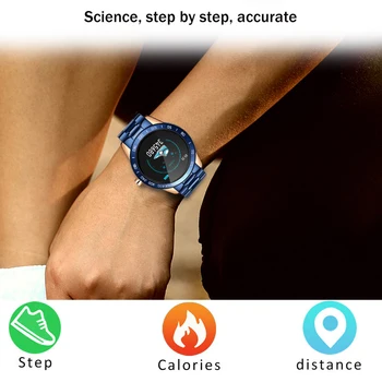 2020 Naujas Mens smart watch vyrų Vandeniui sporto iPhone Širdies ritmo monitorius kraujo spaudimo funkcija smartwatch Fitness tracker