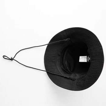 2020 Naujas Prekės ženklas juoda Žvejo skrybėlę Kibiro Kepurę Unisex Mados Hip-Hop Streetwear Vyrų, Moterų, šilto vėjo Kibiro Kepurę lauko