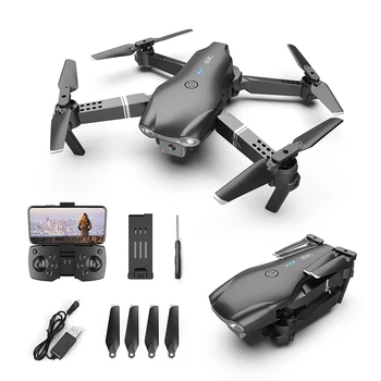 2020 Naujas S602 RC Drone 4K HD Dual Camera Profesinės aerofotografija WIFI FPV Sulankstomas Quadcopter Žaislai