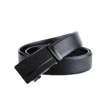 2020 Naujas Vyrų Korėjos Mados Verslo Atsitiktinis Juodas Ilgas Diržas Cinturones Juosmens Cinto Masculino Džinsai Automatinė Dizaineris Cintura