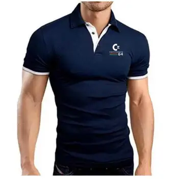 2020 Naujų Pavasario ir vasaros Polo marškinėliai vyriški laisvalaikio slim Polo marškinėliai, vyriški kvėpuojantis trumpomis rankovėmis polo marškinėliai naujas prekės ženklo drabužių