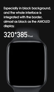 2020 W16 W46 Smart Watch Vyrai Moterys Belaidžio Įkrovimo 1.75 Colių Fitness Tracker Vandeniui Smartwatch 