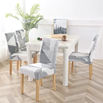 2020 m. naujas stiliaus ruožas kėdė padengti valgomasis office pokylių kėdė raštas elastinga medžiaga fotelis dangtis