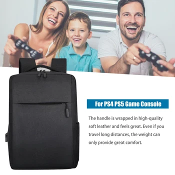 2021 Naujausias PS5 PS4 Kuprinė Kelionių lagaminas Nešiojamų Saugojimo Krepšys Sony Playstation5 /4 Žaidimų Konsolės Priedai
