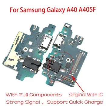 20PCS USB Įkrovimo lizdas Jungtis Valdybos Flex Kabelis Samsung A10S A20S A30S A10 A11 A20 A21 A30 A40 A31 A50 A51 A70 A70S