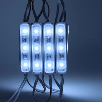 20pcs LED parduotuvėje priekinio lango led modulis šviesos ženklas lemputė SMD 5730 3LED Įpurškimo ip68 Vandeniui šaltai balta string juostelės šviesos