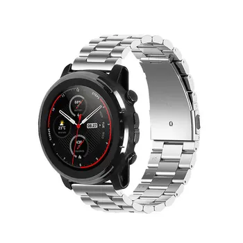 22MM Nerūdijančio Plieno virvė Xiaomi Huami Amazfit Stratos 3 2/2S Smart Watch Band Pakeisti Apyrankės Už Amazfit Tempas VTR 47MM