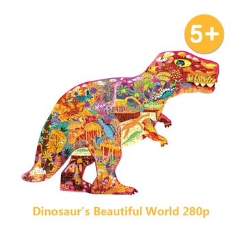 280P Gabalas Mielas Dinozauras Įspūdį Dramblys Dėlionė Galvosūkis Vaikams Įspūdį Žaislai Vaikams, Dovana, Žaislai Virš 5 Metų