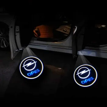 2X Automobilio LED Durų Sveiki Logotipas Lazerinis Projektorius Dvasia, Šešėlis, Šviesos Opel Insignia opel logotipas žibintai opel logotipas led