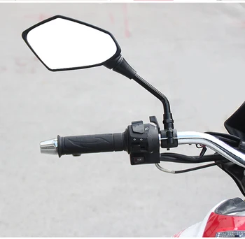2vnt 10mm Motociklo galinio vaizdo Veidrodėlis, skirtas KTM 150 sx sx jfg lenktynių jungiklis 790 nuotykių rc 125 striukė veste chaqueta duke 125