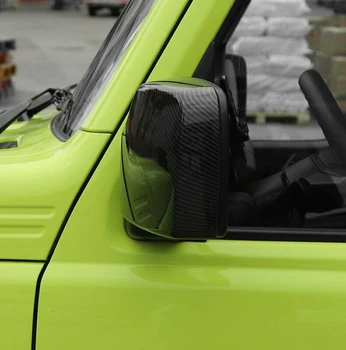 2vnt Automobilio Anglies Pluošto galinio vaizdo Veidrodžio Dangtelis Suzuki Jimny 2019-2020